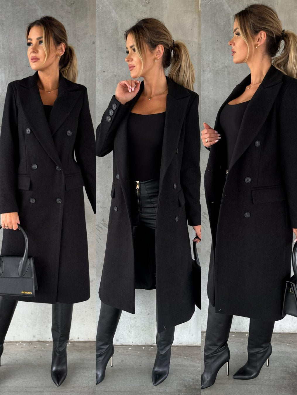 Women’s Double-Breasted with Winter Sleeves | Lune London