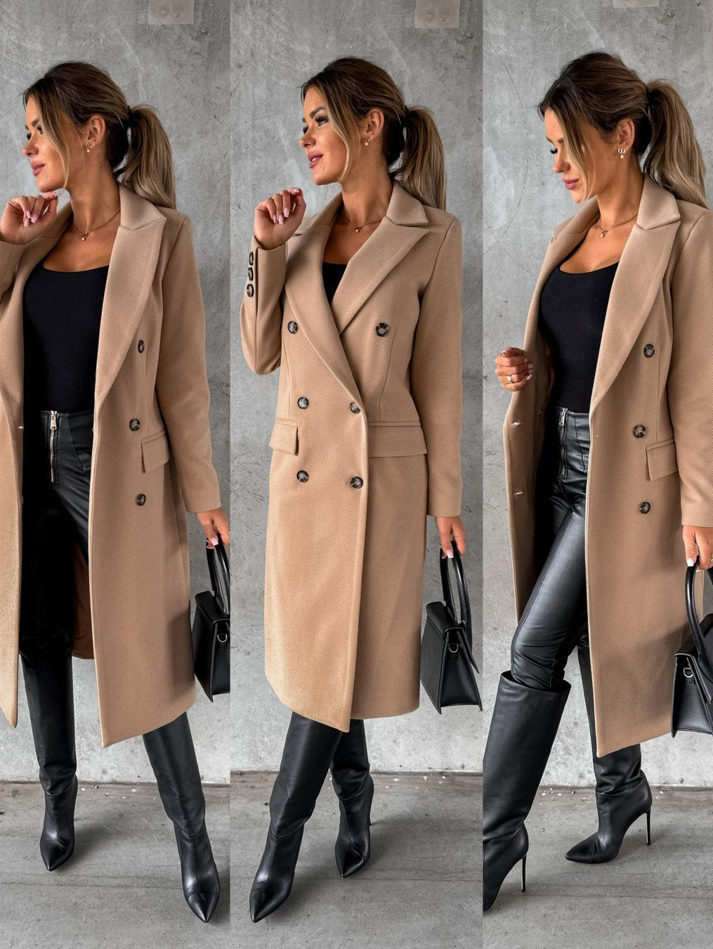 Women’s Double-Breasted with Winter Sleeves | Lune London