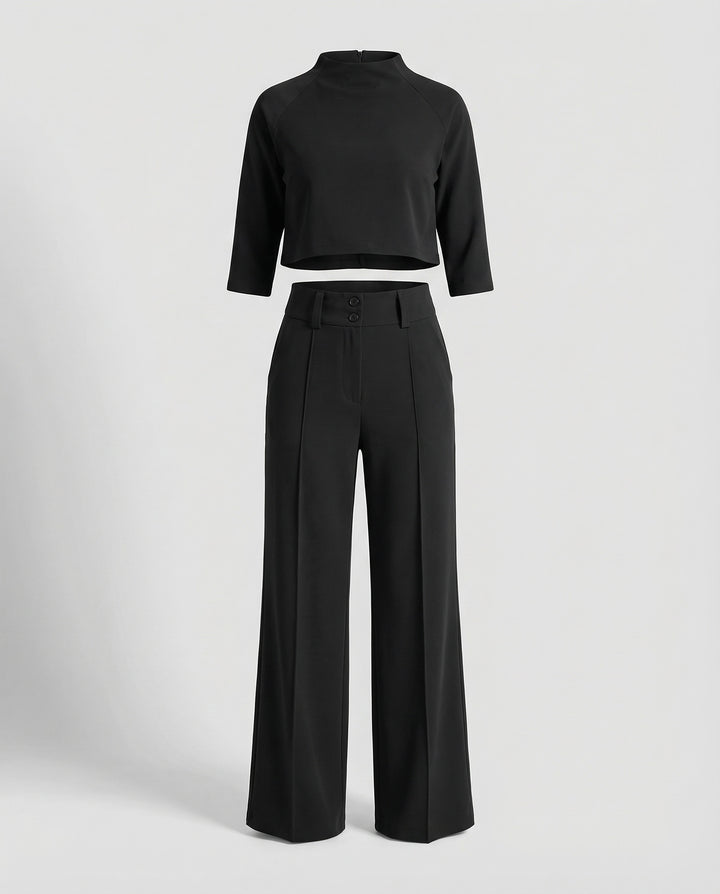 Women’s Elegant Tailored Autumn Pants Set with Chic Fit | Lune London