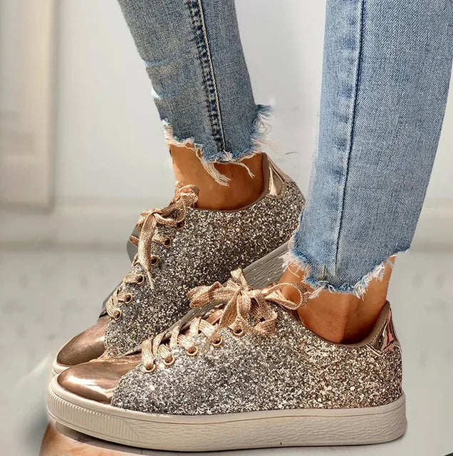 Lune London | Luxurious Casual Glitter Women's Shoe