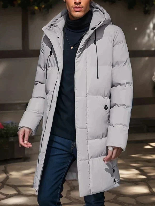 Chic Und Stil | Men's Winter Down Jacket with Hood