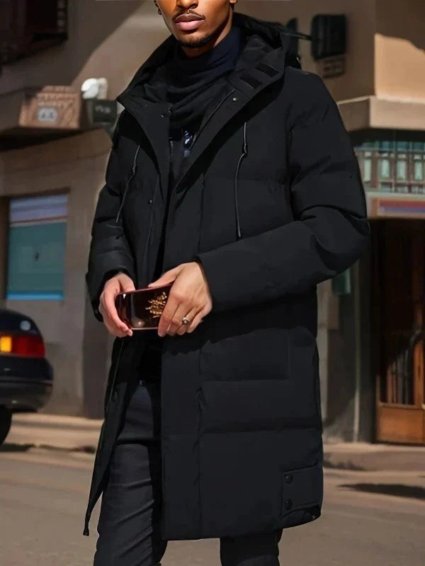 Chic Und Stil | Men's Winter Down Jacket with Hood