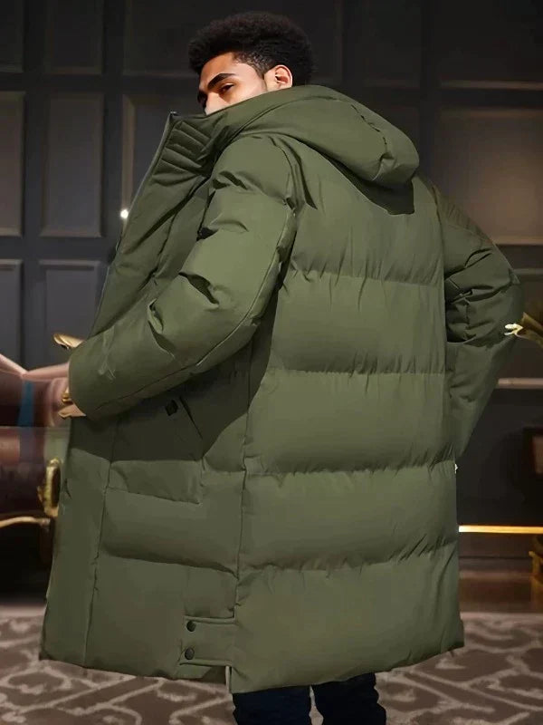 Chic Und Stil | Men's Winter Down Jacket with Hood