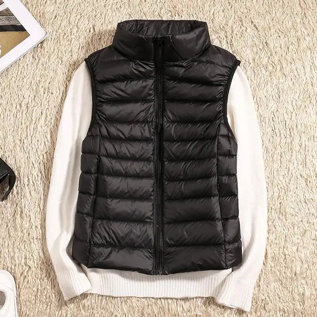 Lune London | Women Ultra-Light Down Vest for Stylish Comfort