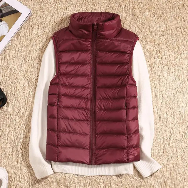 Lune London | Women Ultra-Light Down Vest for Stylish Comfort