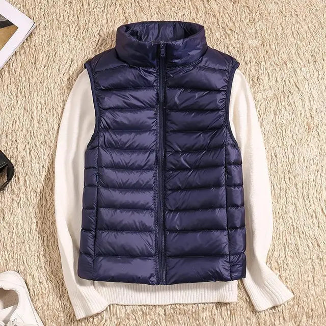 Lune London | Women Ultra-Light Down Vest for Stylish Comfort