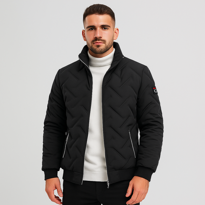 Amarae | Padded Men's Jacket with Zipper