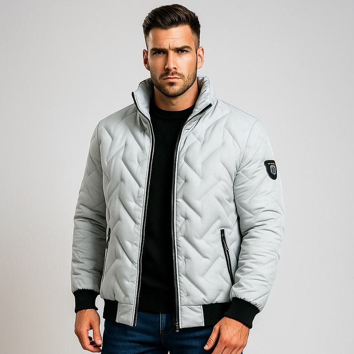 Amarae | Padded Men's Jacket with Zipper
