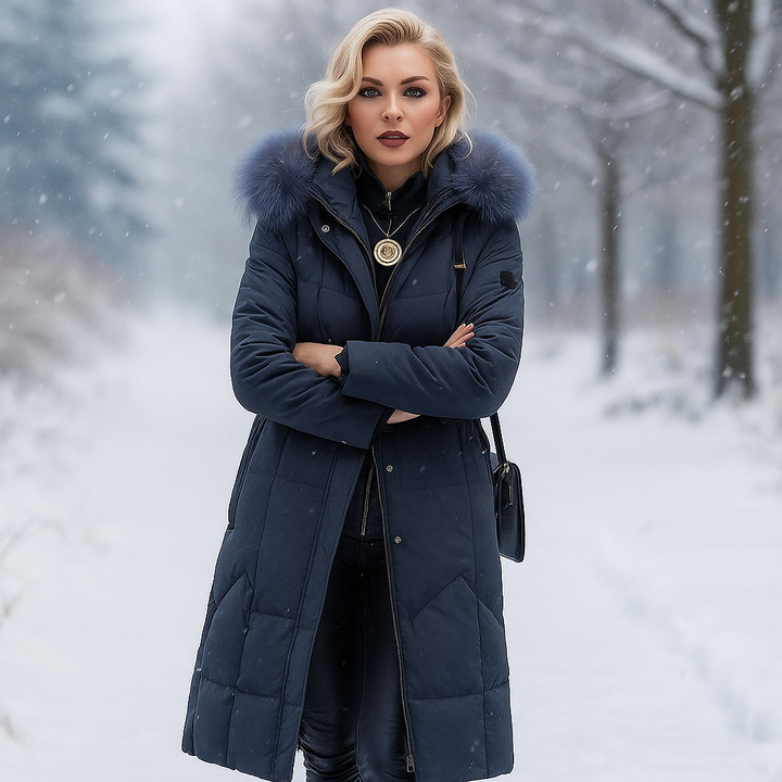 Lune London | Long Padded Jacket with Hood