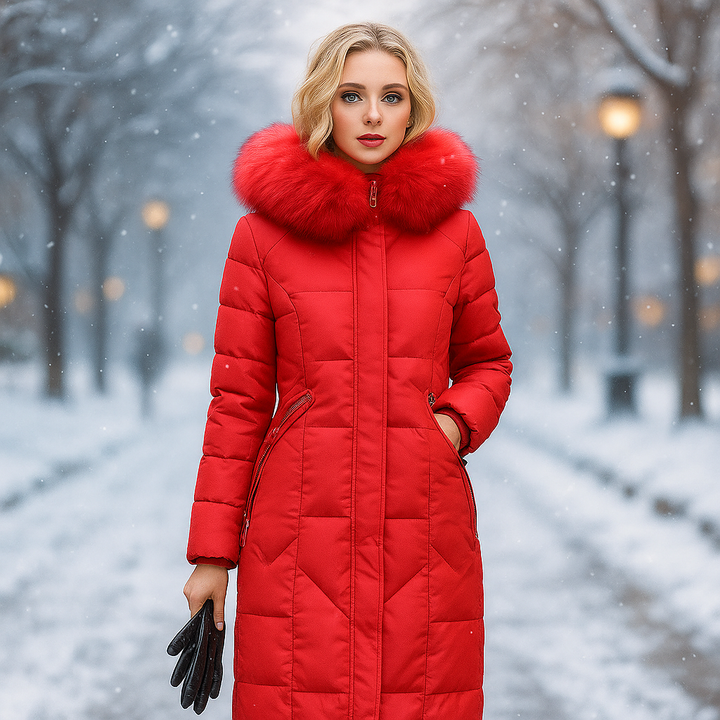 Lune London | Long Padded Jacket with Hood