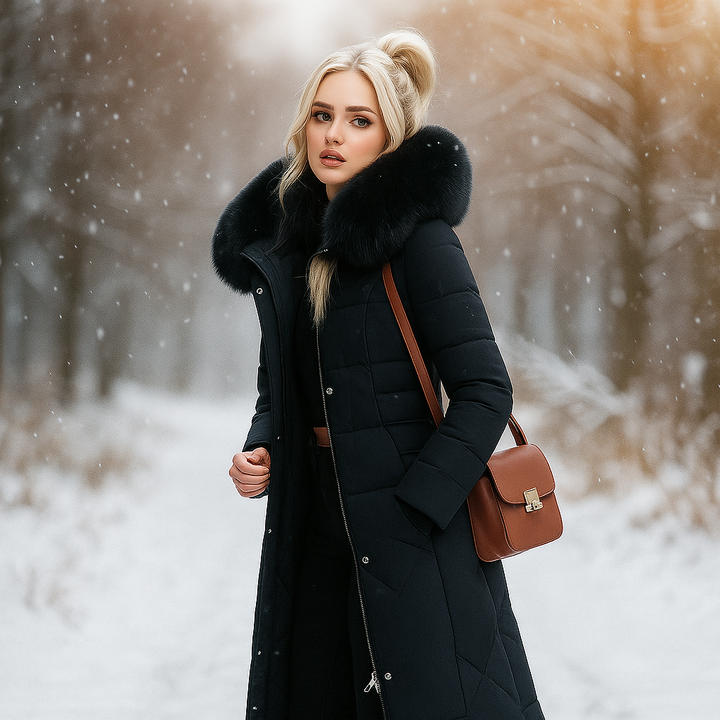 Lune London | Long Padded Jacket with Hood