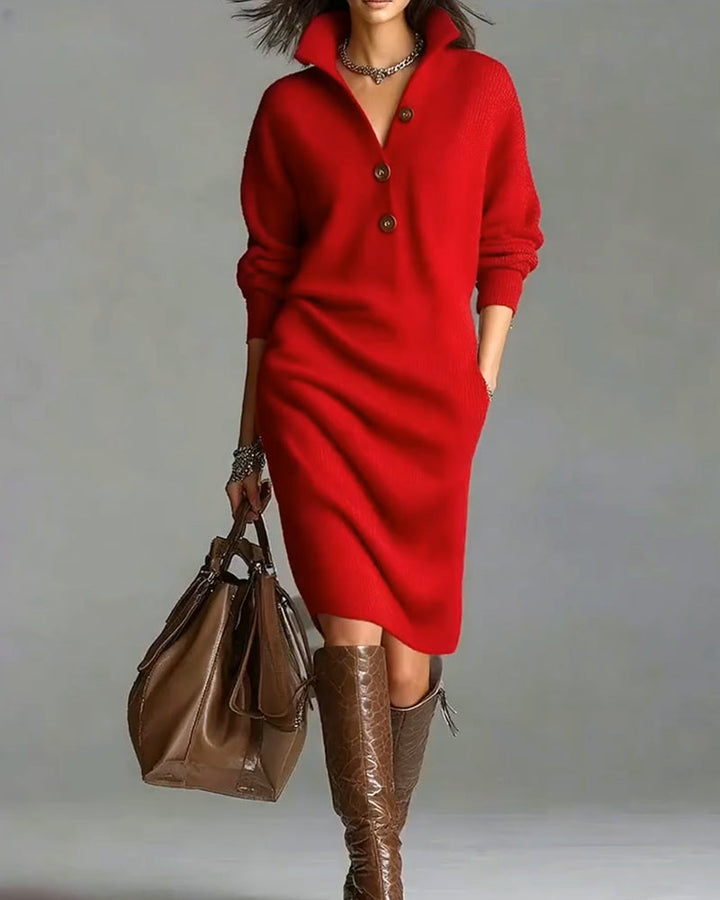 Chic Und Stil | Casual Solid Color Autumn and Winter