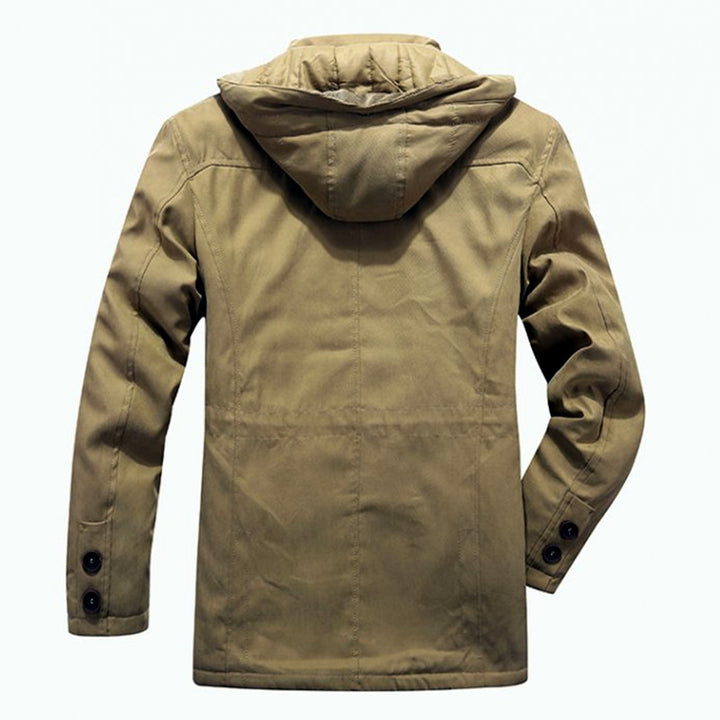 Functional transition jacket for men with high-quality fleece lining Lune London