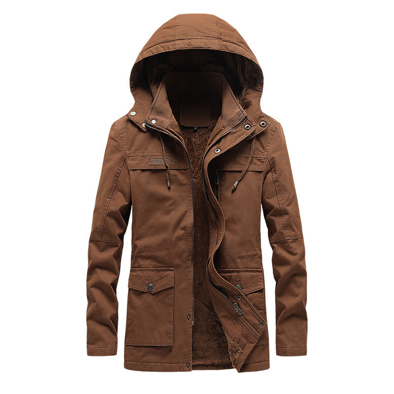Versatile outdoor jacket for men in fleece Lune London