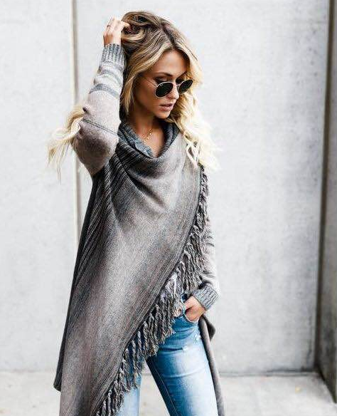 Lune London | Autumn and Winter Mid-Length Cardigan