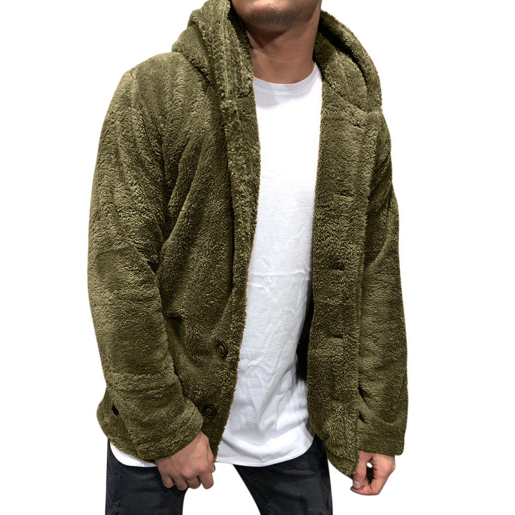 Man cozy fleece jacket Lune London