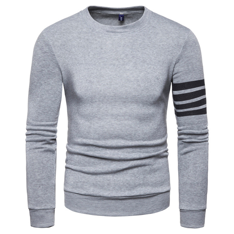 Men's trendy sweatshirt with sporty stripe design Lune London