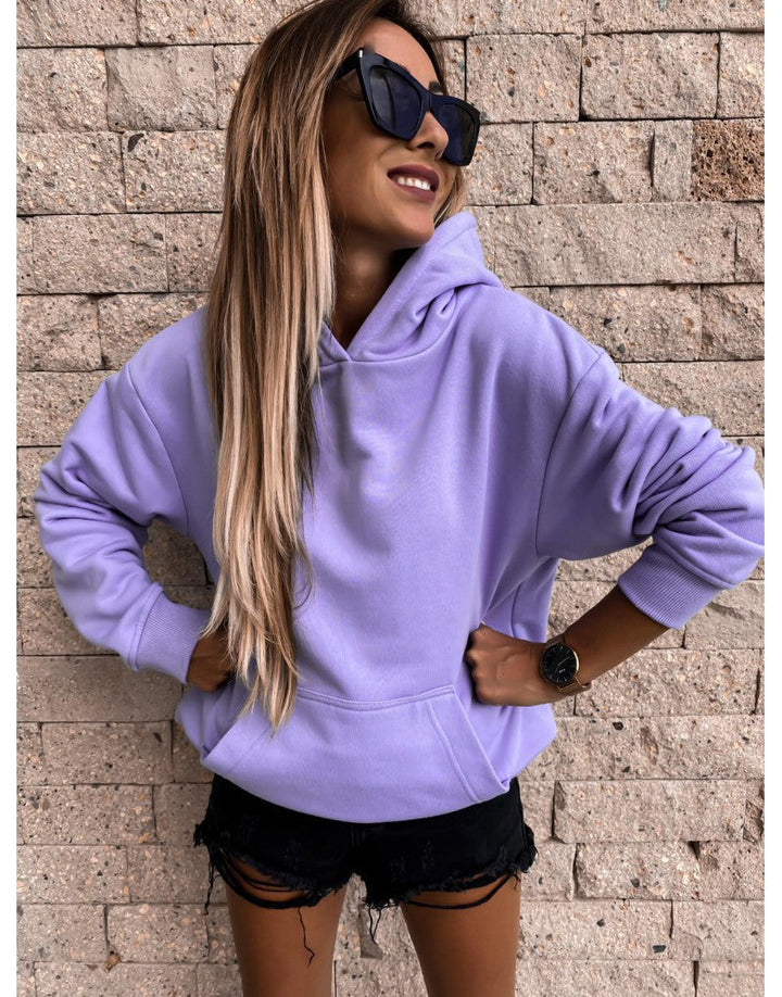 Women's Hoodie with Soft Fleece Lining and Casual Cut Lune London