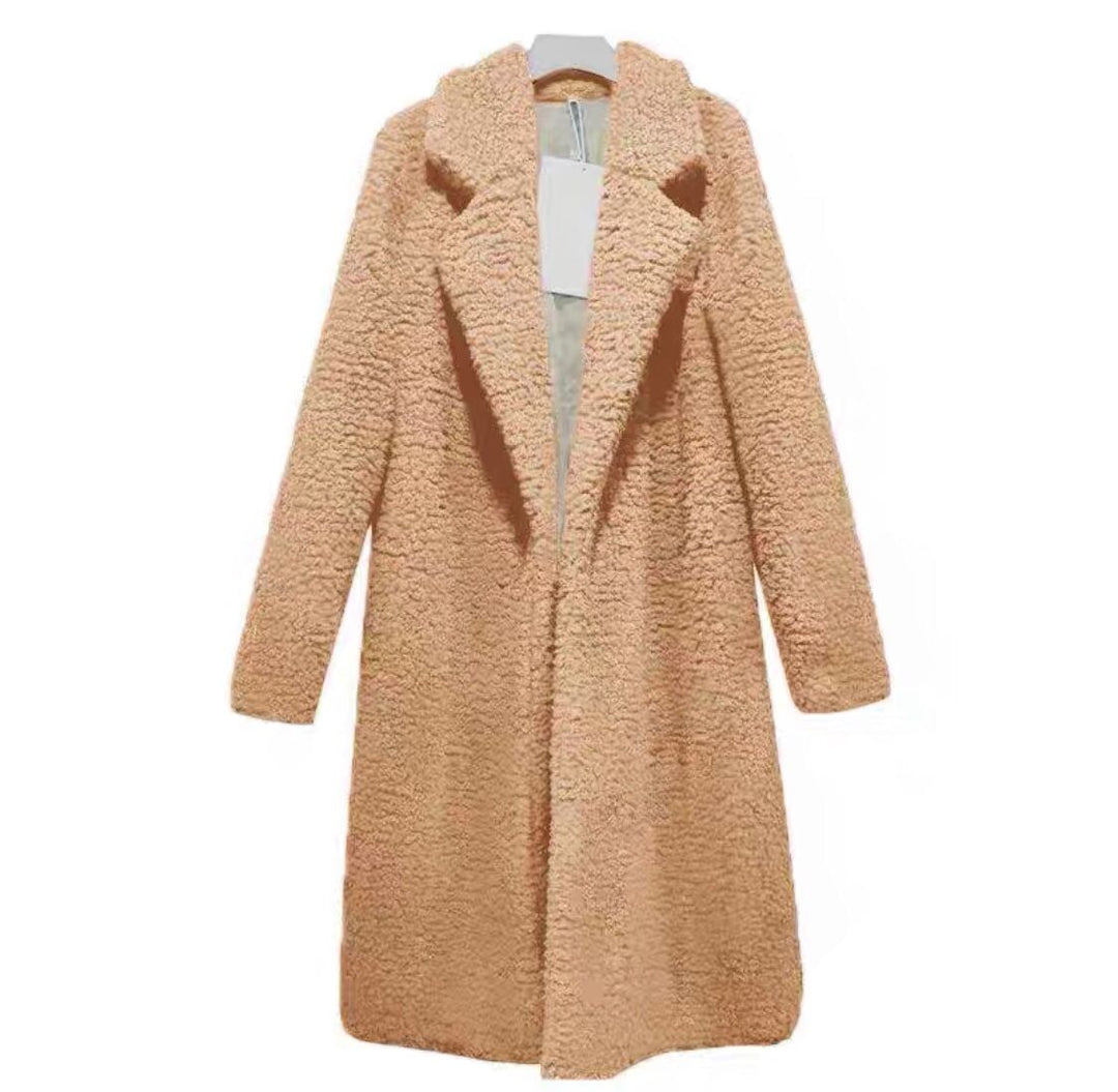 Ladies Oversized Cozy Chic Coat and Style