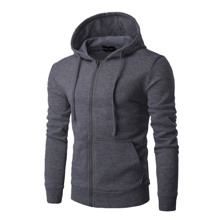 Women's lightweight hooded jacket with full-length zipper and practical pockets Chic & Stil