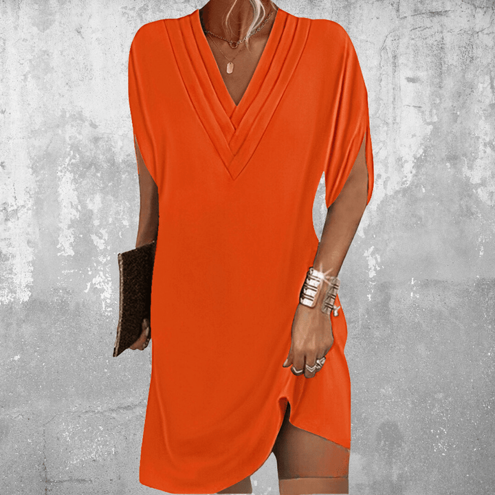 Lune London | Belly Cover V-Neck Dress