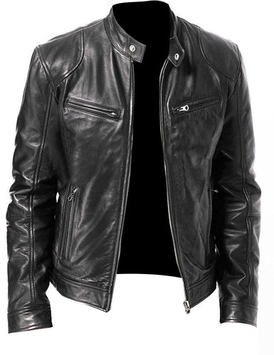 Amarae | Leather Jacket Men's Fashion