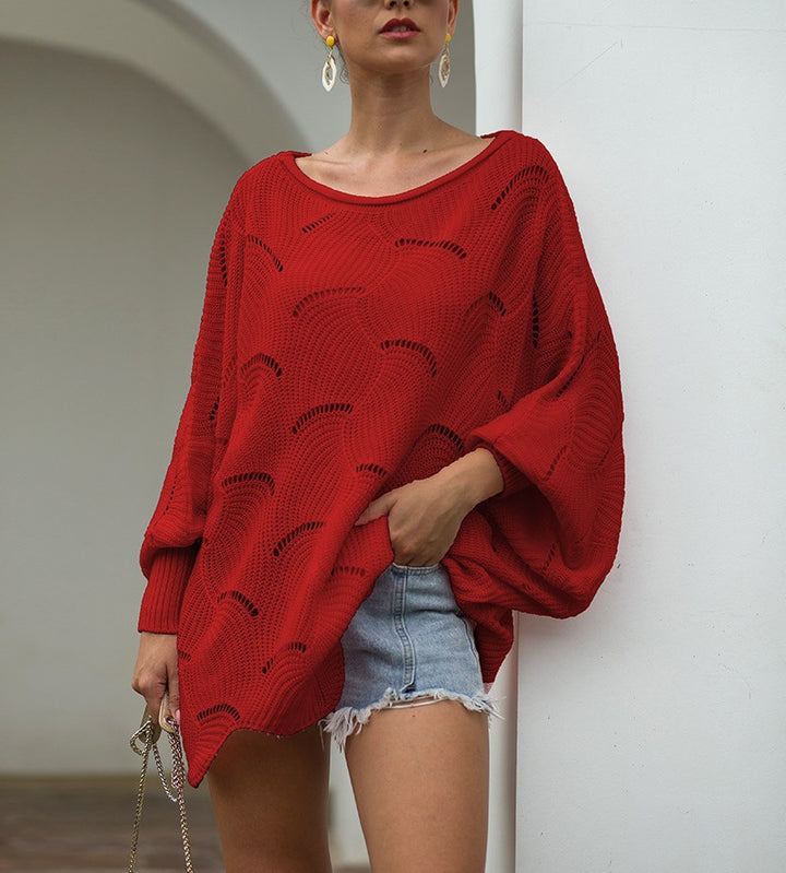 Casual sweater for women with a modern knit design Lune London