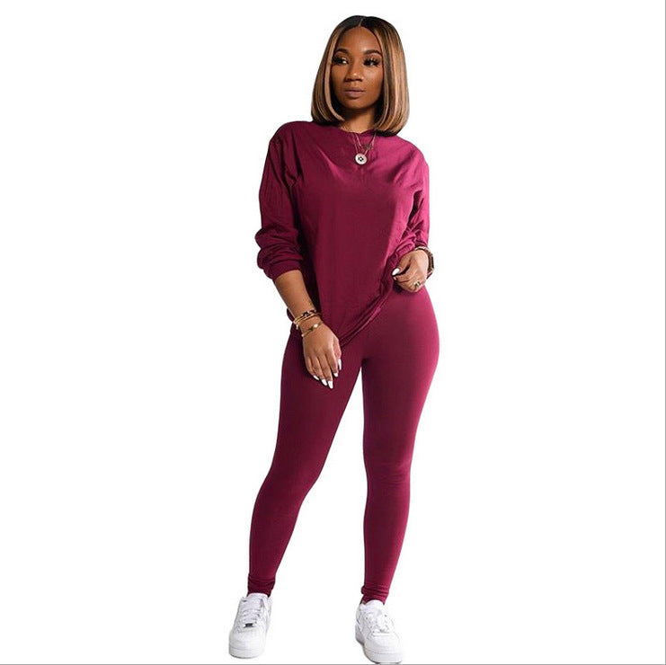 Ladies Chic Sporty Leisure Outfit