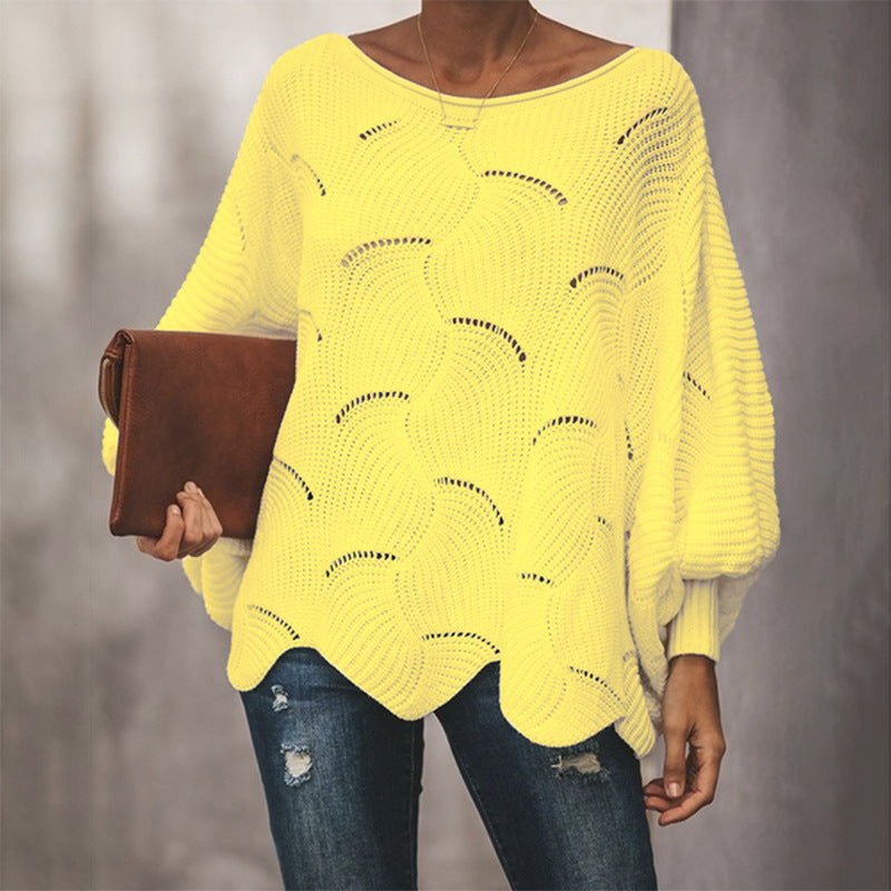 Casual sweater for women with a modern knit design Lune London