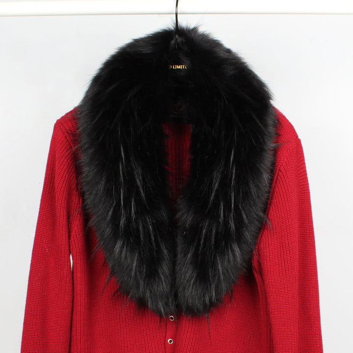 Ladies Luxury Faux Fur Scarf Lune London