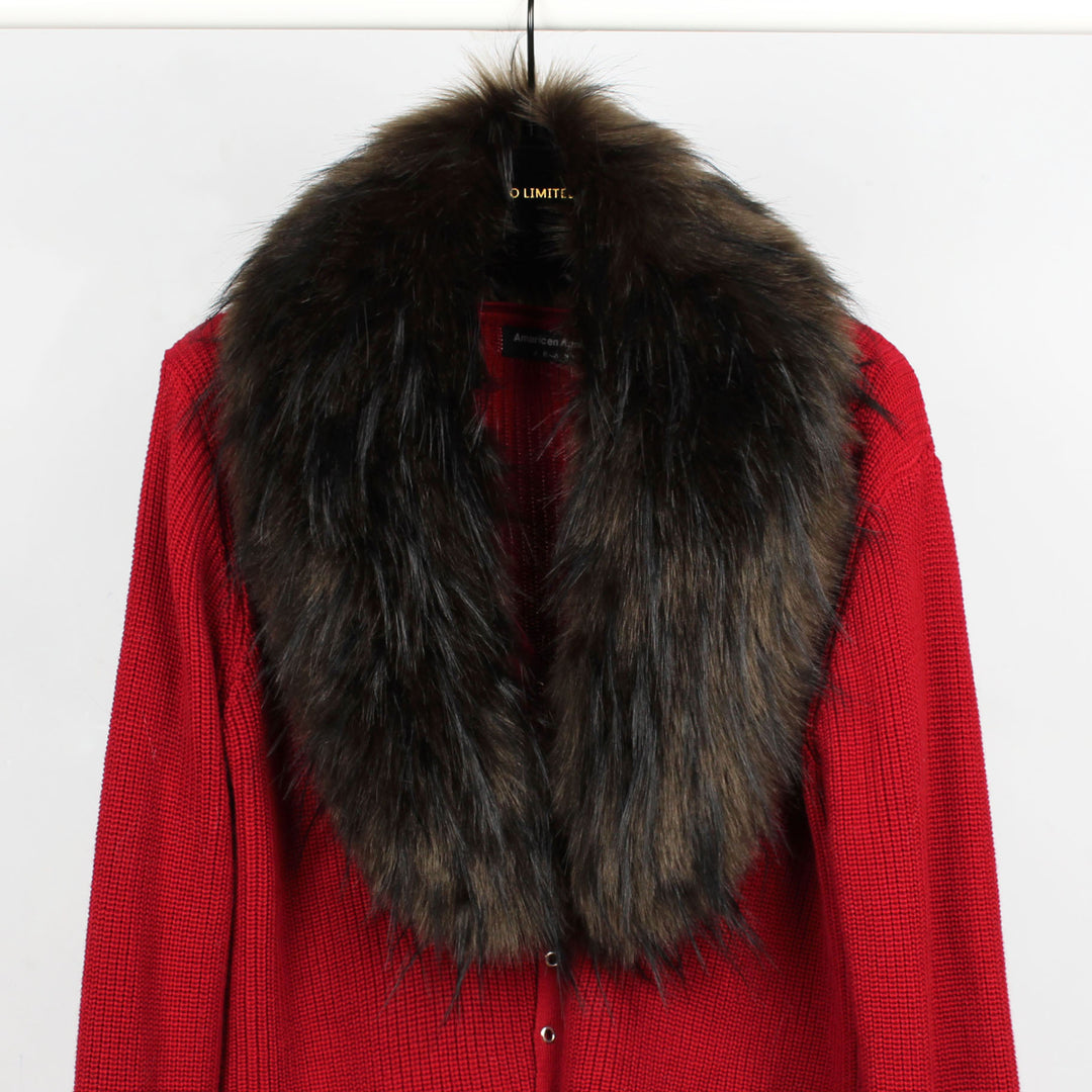 Ladies Luxury Faux Fur Scarf Lune London