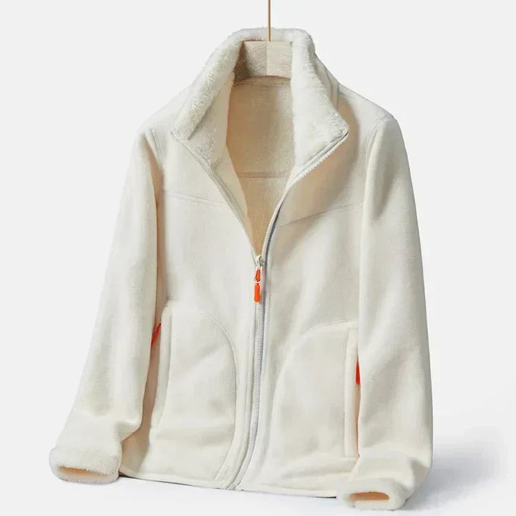 Lune London | Women's Double-Breasted Fleece Jacket