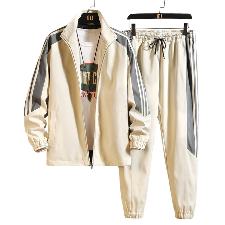 Men's sports costume with striped details Lune London