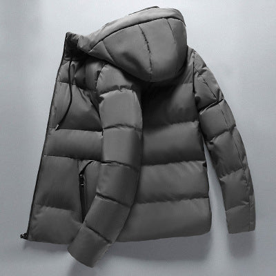 Veste isolée matelassée pour hommes avec capuche pratique Lune London