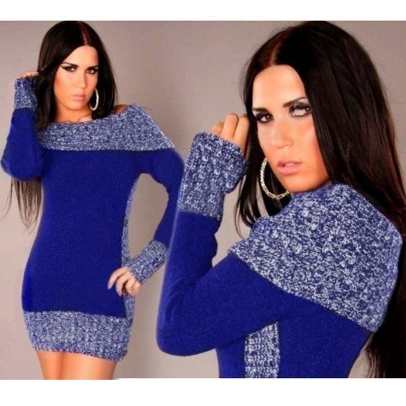 Knitted strapless dress for women with button details Lune London