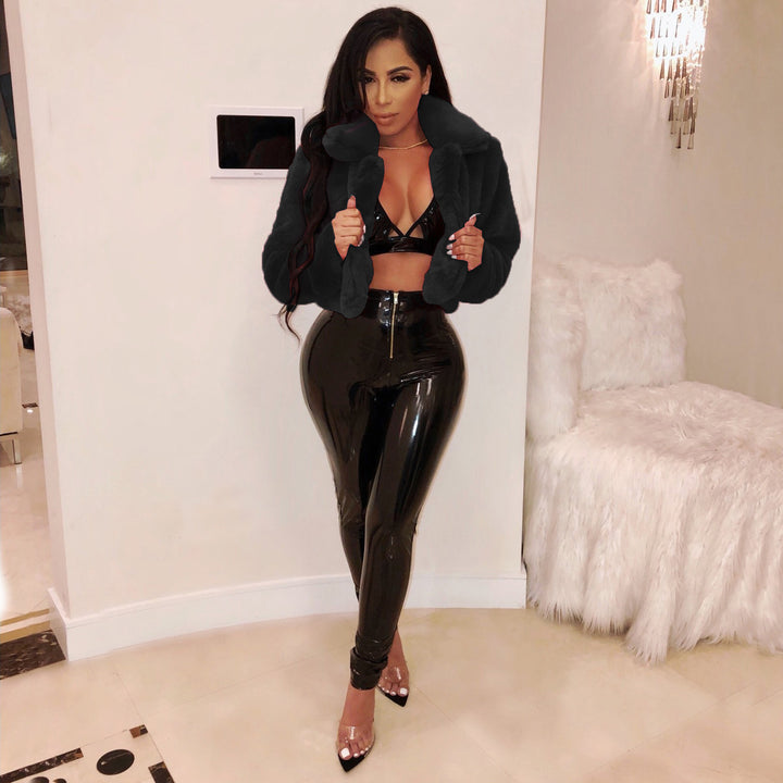 Chic and Stylish Faux Fur Bolero for Women