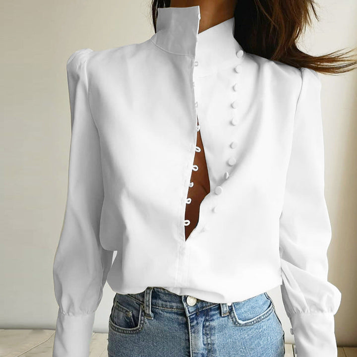 Lune London | Victorian Inspired Blouse with High Collar