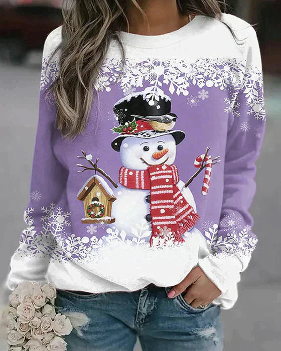Lune London | Colorful Snowman Pattern