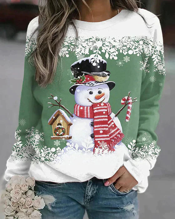 Lune London | Colorful Snowman Pattern