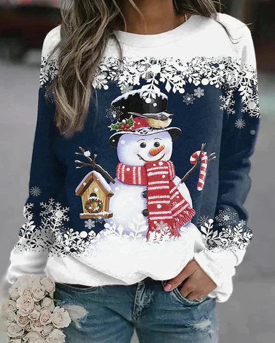 Lune London | Colorful Snowman Pattern