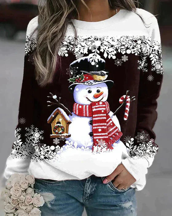 Lune London | Colorful Snowman Pattern