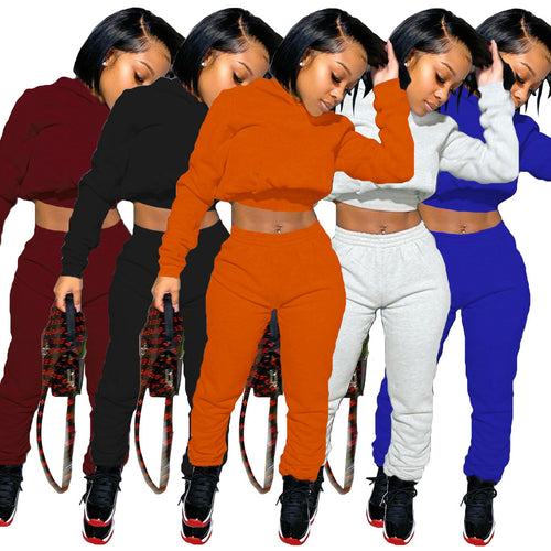 Ladies Chic and Stylish Comfortable Hoodie Set with Trendy Lace Details