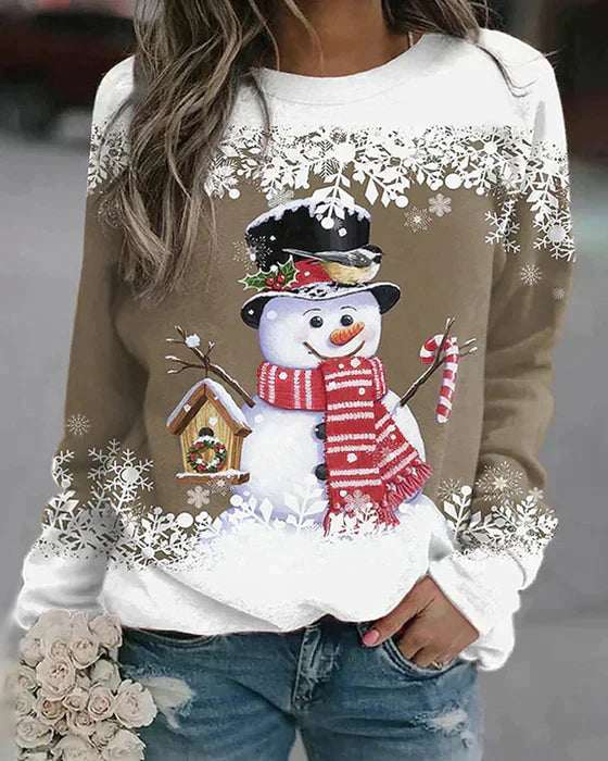 Lune London | Colorful Snowman Pattern
