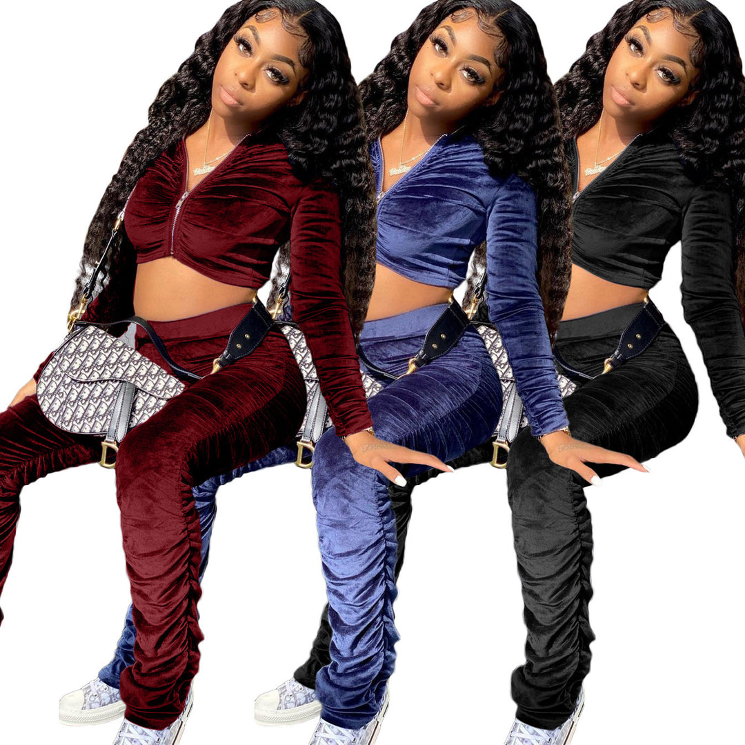 Lune London Velour Sports Set for Women