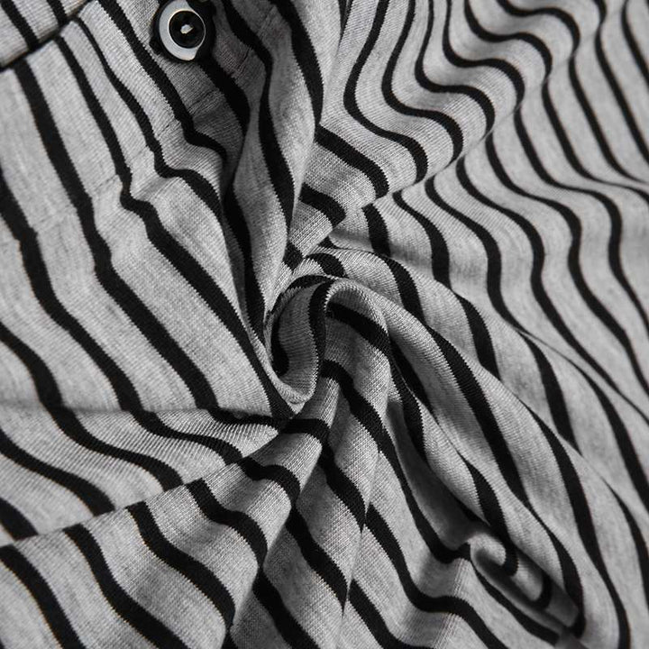 Men's long sleeve pajama set with a comfortable button design Lune London