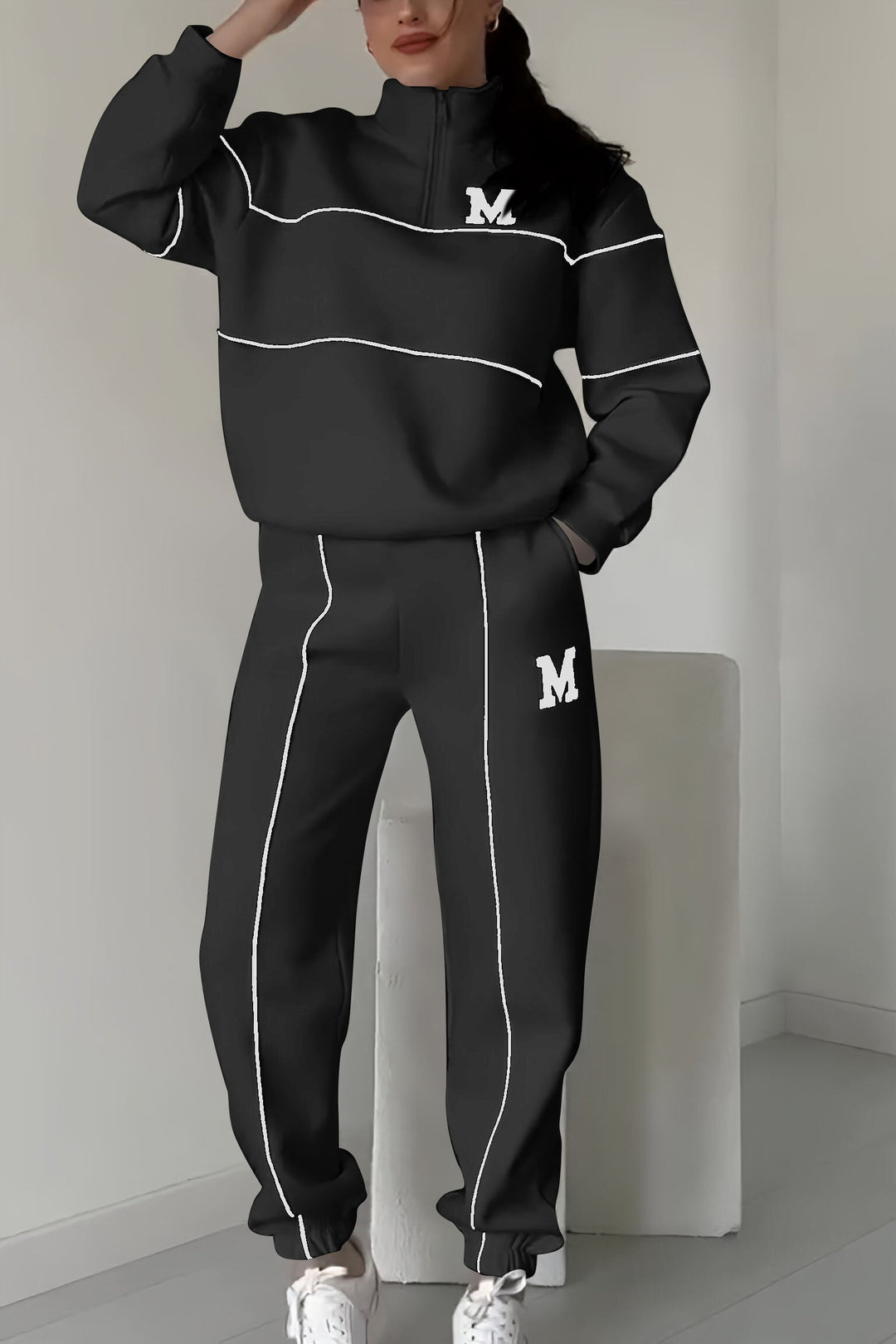 Lune London | Two-piece set - Sweater & Pants - Soft & Comfortable - Cotton blend for autumn & winter