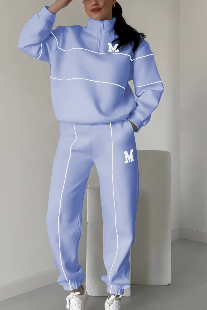 Lune London | Two-piece set - Sweater & Pants - Soft & Comfortable - Cotton blend for autumn & winter