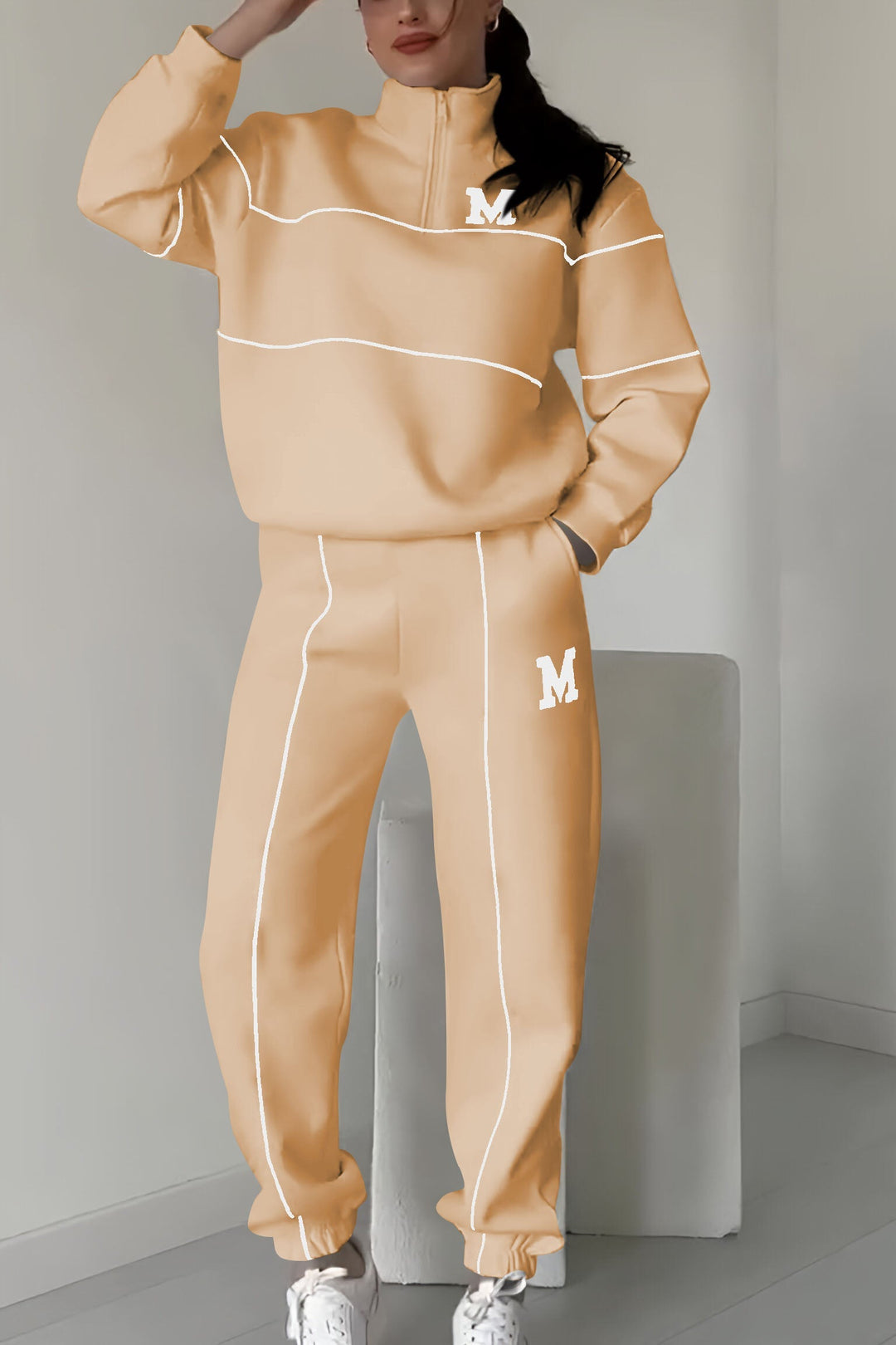 Lune London | Two-piece set - Sweater & Pants - Soft & Comfortable - Cotton blend for autumn & winter