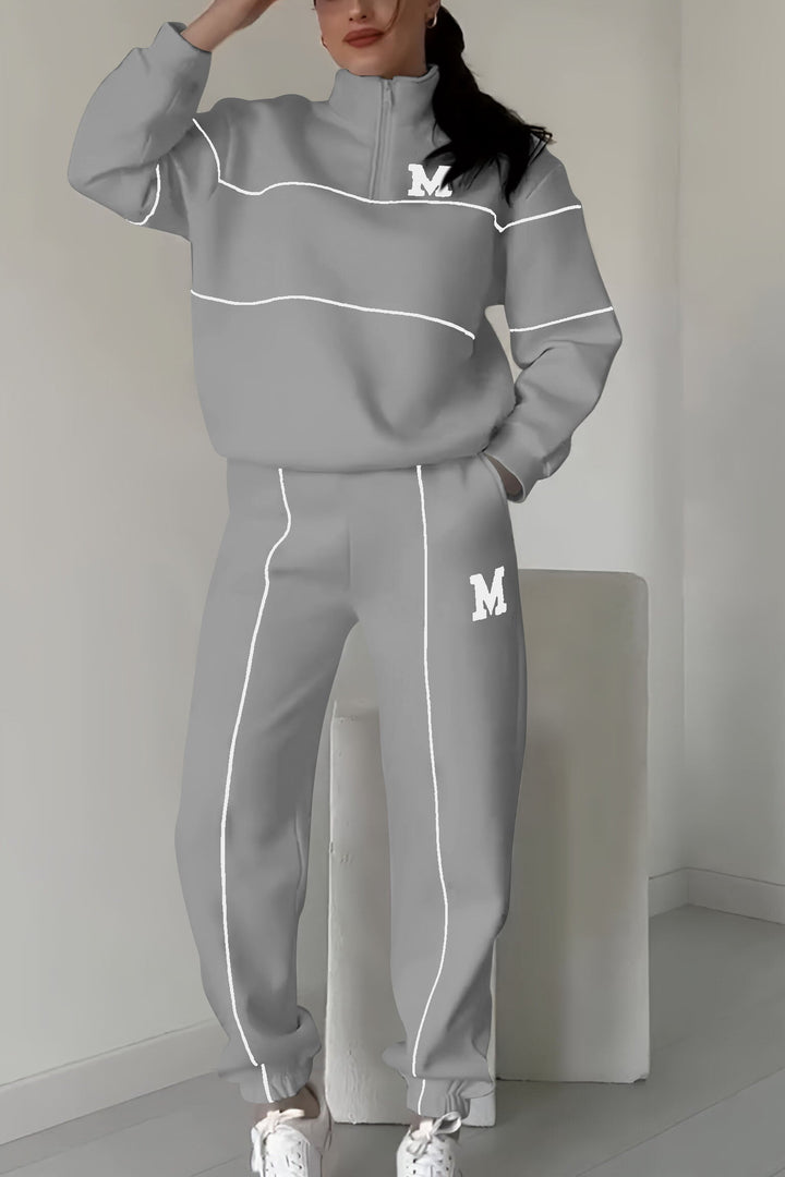 Lune London | Two-piece set - Sweater & Pants - Soft & Comfortable - Cotton blend for autumn & winter