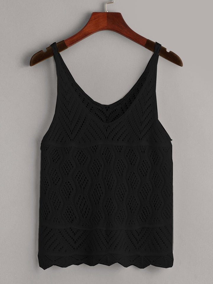 Women lightweight crochet top Amarae